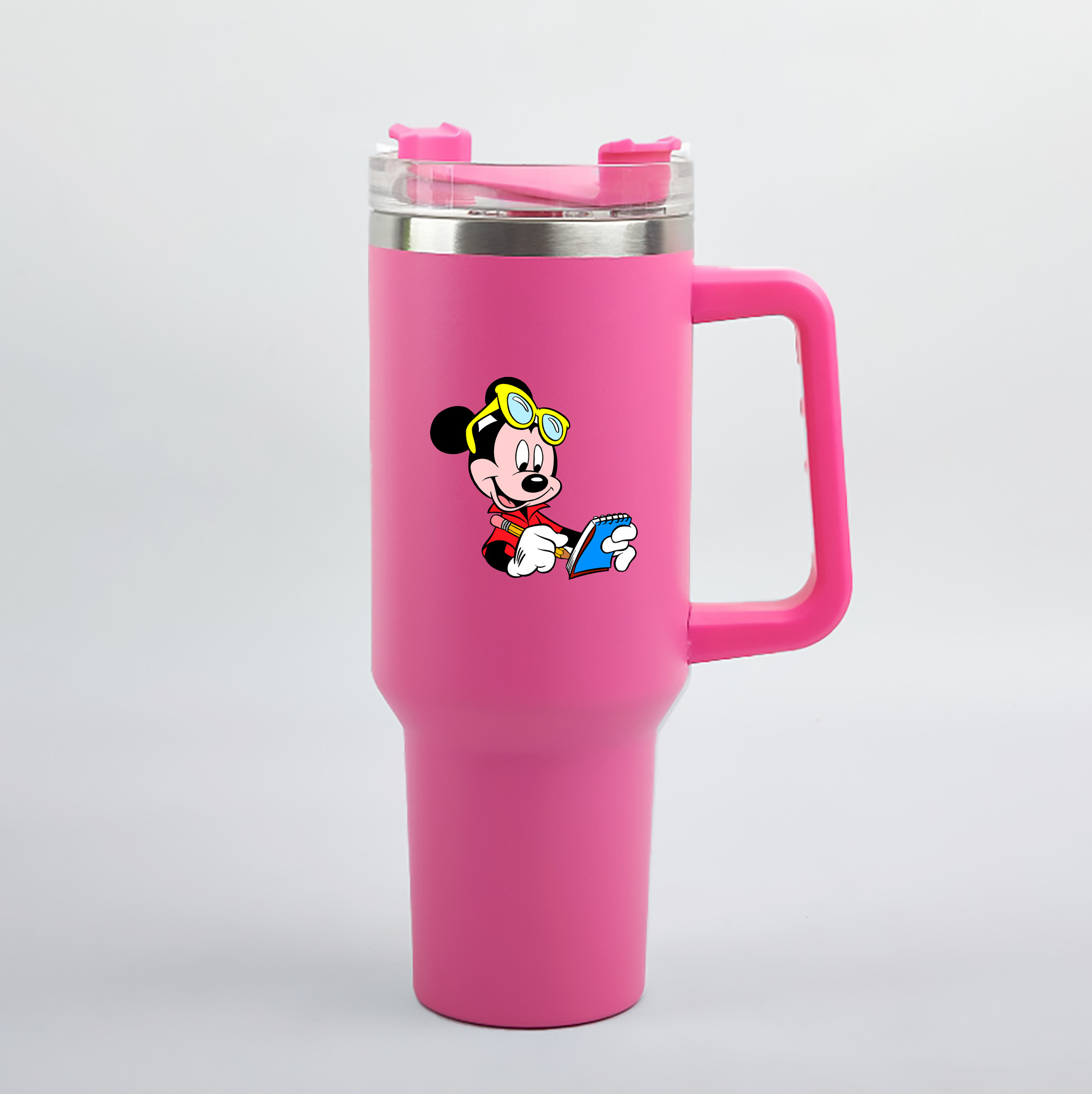 （画像用） ミッキーマウス Mickey Mouse 1200mL車用タンブラー（カラープリント）